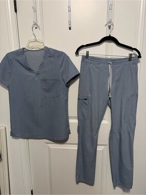 FIGS Set XS Chambray
